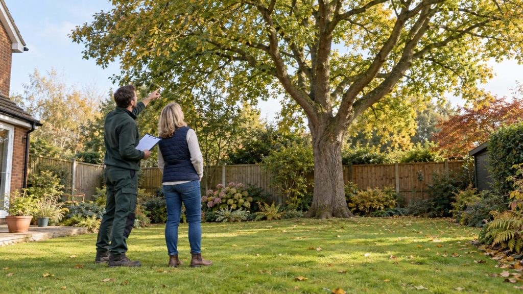 Tree Surgery Quotation Site Visit in Essex